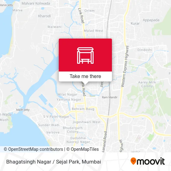 Bhagatsingh Nagar / Sejal Park map