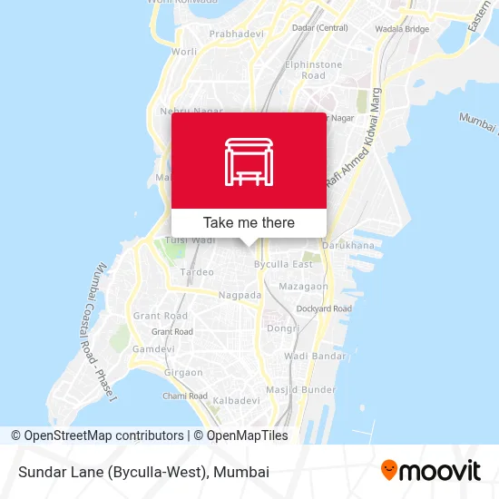 Sundar Galli (Byculla-W) map