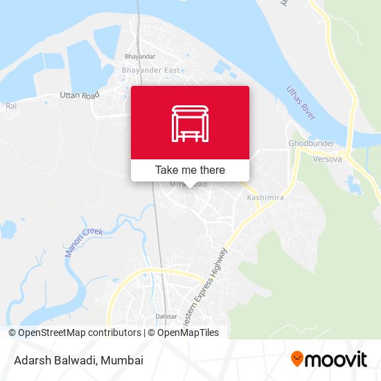 Adarsh Balwadi map