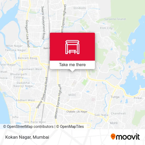 Kokan Nagar map