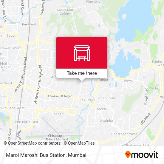 Marol Maroshi Bus Station map