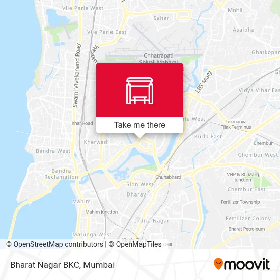 Bharat Nagar | BKC map