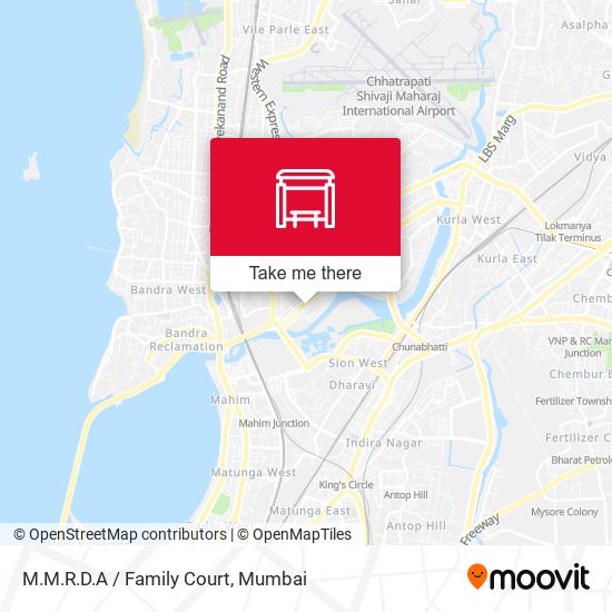 M.M.R.D.A / Family Court map