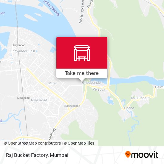 Raj Bucket Factory map