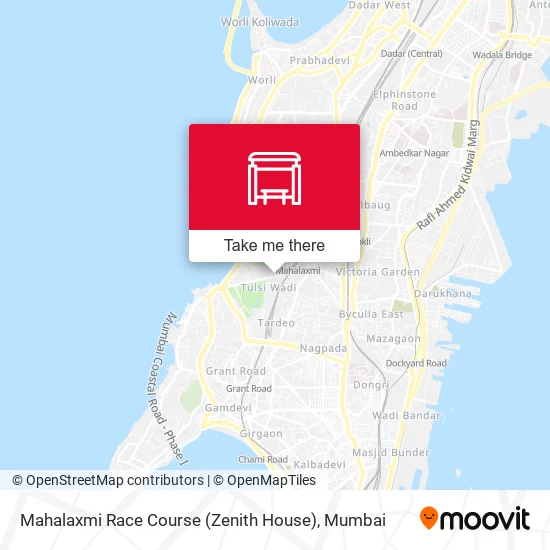 Mahalaxmi Race Course (Zenith House) map