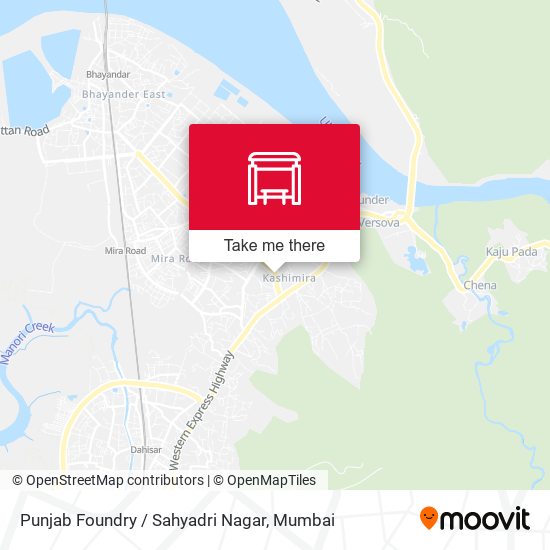 Punjab Foundry / Sahyadri Nagar map