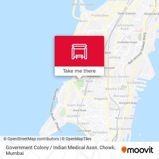 Government Colony / Indian Medical Assn. Chowk map