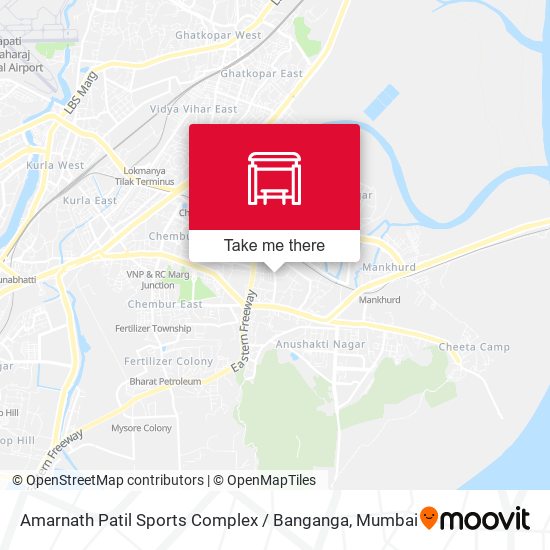 Amarnath Patil Sports Complex / Banganga map