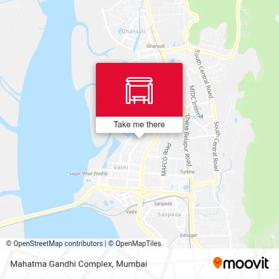 Mahatma Gandhi Complex map