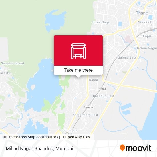 Milind Nagar Bhandup map