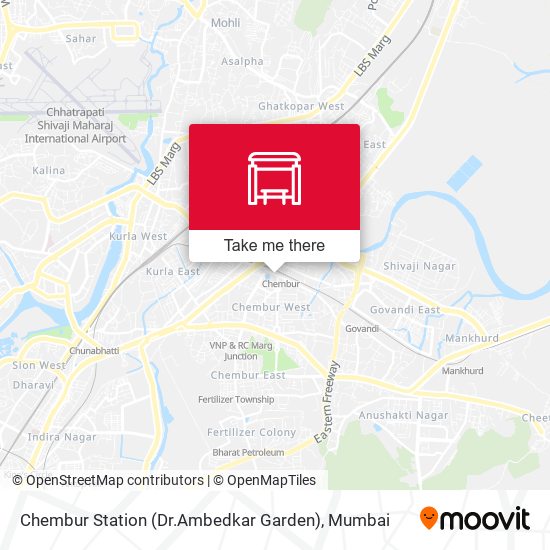 Chembur Station (Dr.Ambedkar Garden) map
