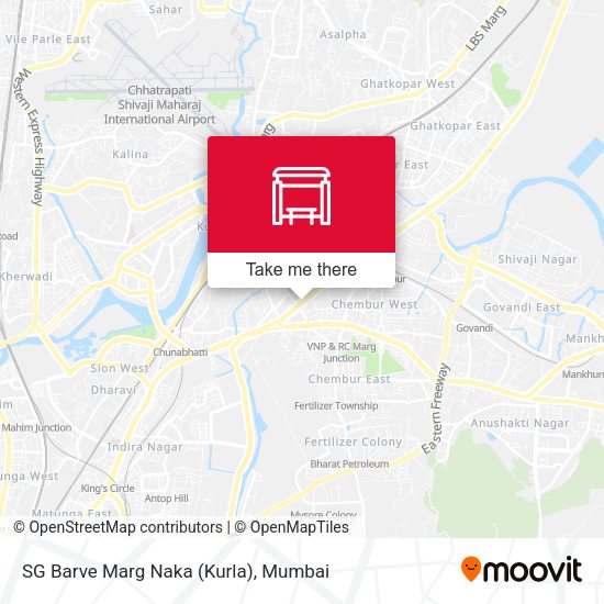 SG Barve Marg Naka (Kurla) map