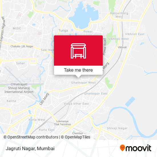 Jagruti Nagar map