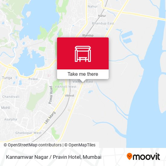 Kannamwar Nagar / Pravin Hotel map