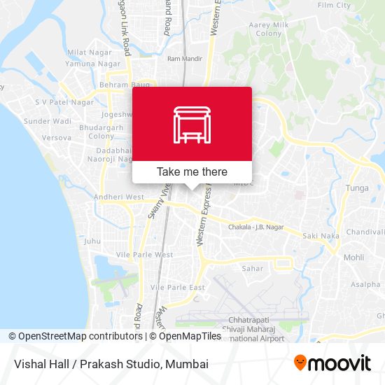 Vishal Hall / Prakash Studio map