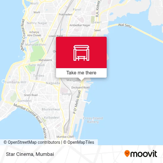 Star Cinema map