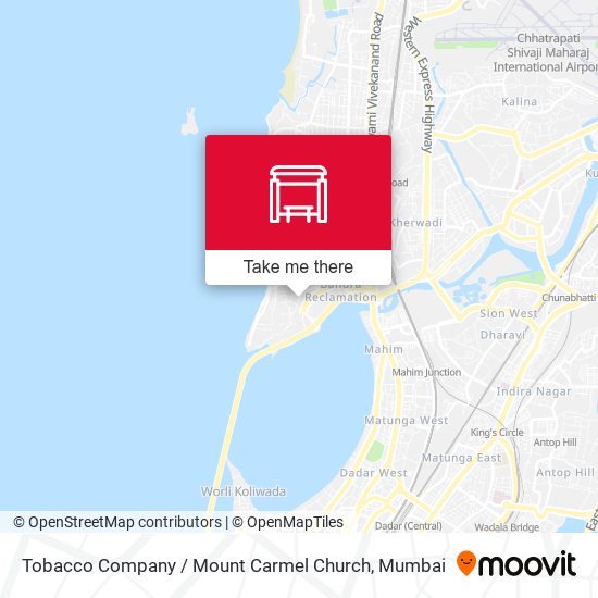 Tobacco Company / Mount Carmel Church map