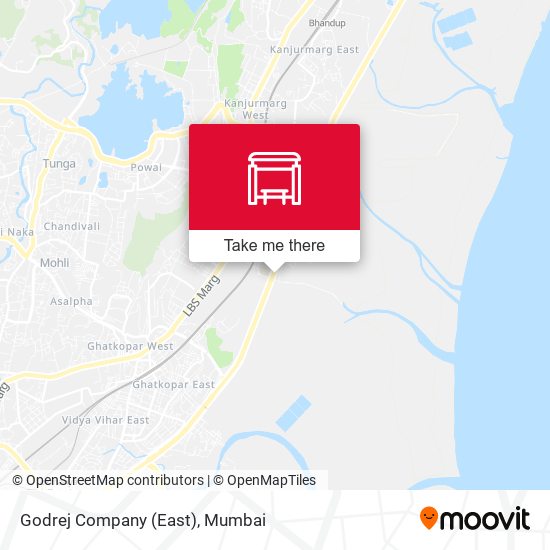 Godrej Company (East) map