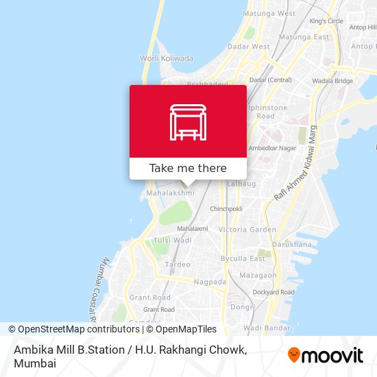 Ambika Mill B.Station / H.U. Rakhangi Chowk map