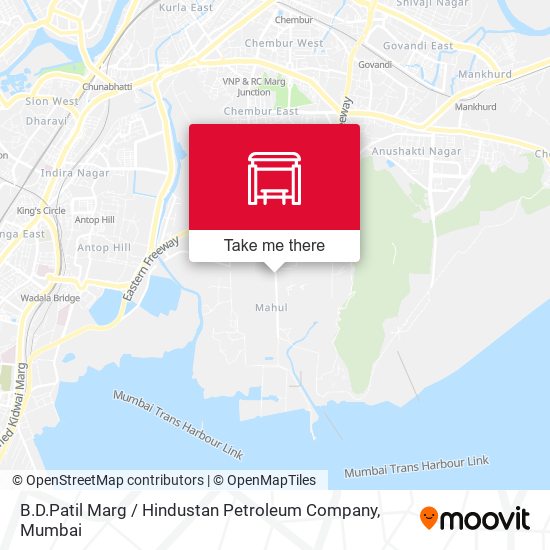 B.D.Patil Marg / Hindustan Petroleum Company map