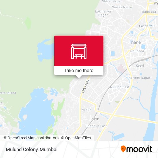 Mulund Colony map