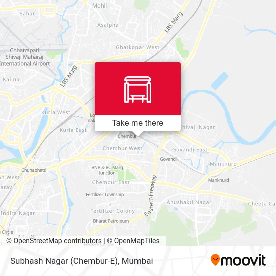 Subhash Nagar (Chembur-E) map