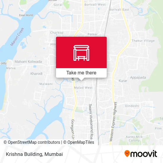 Krishna Building map