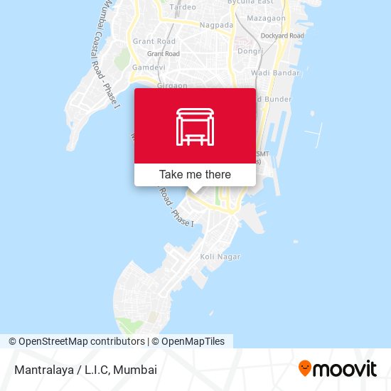 L.I.C.Mantralaya map