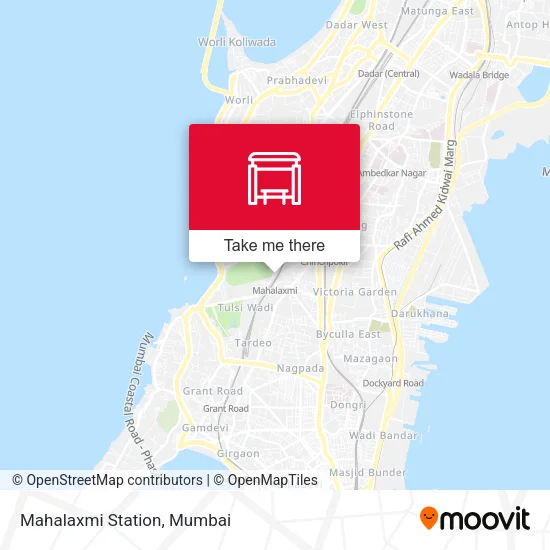 Mahalaxmi Station map