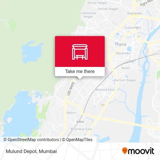 Mulund Depot map