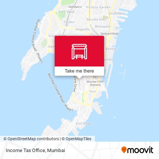 Income Tax Office map