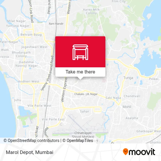 Marol Depot map