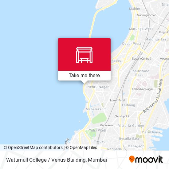 Watumull College / Venus Building map