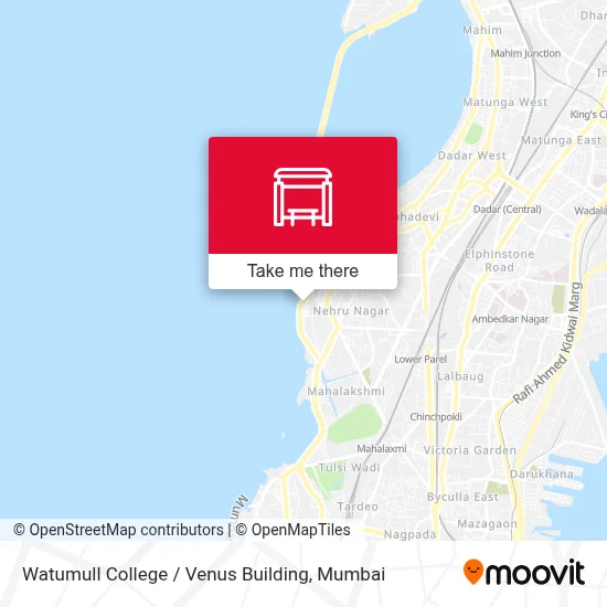 Watumull College / Venus Building map