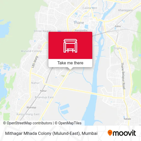 Mithagar Mhada Colony (Mulund-E) map