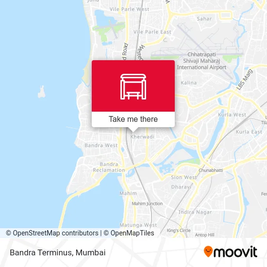 Bandra Terminus map