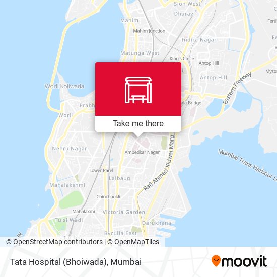 Tata Hospital (Bhoiwada) map