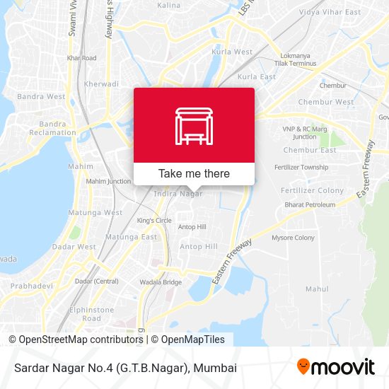 Sardar Nagar No.4 (G.T.B.Nagar) map