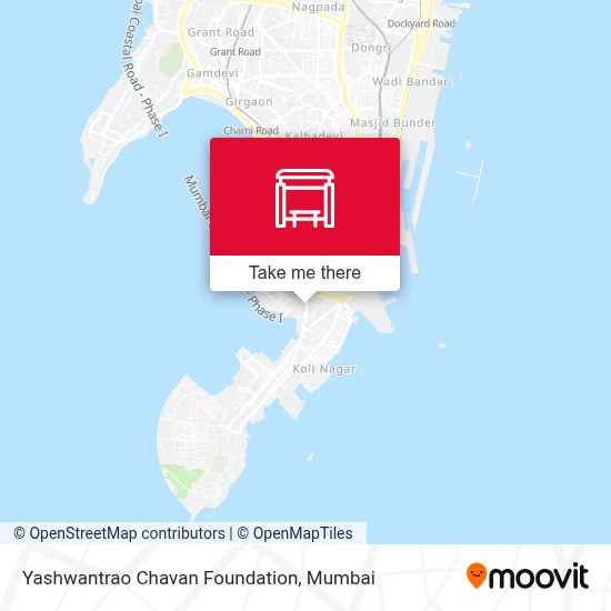 Yashwantrao Chavan Pratishthan map