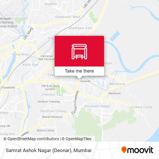 Samrat Ashok Nagar (Deonar) map