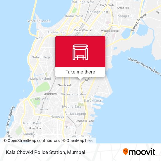 Kala Chowki Police Station map