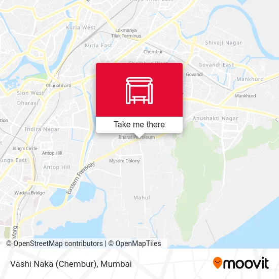 Vashi Naka (Chembur) map
