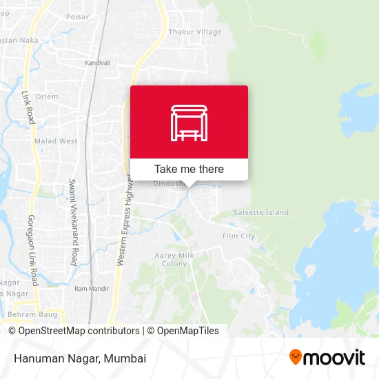 Hanuman Nagar map