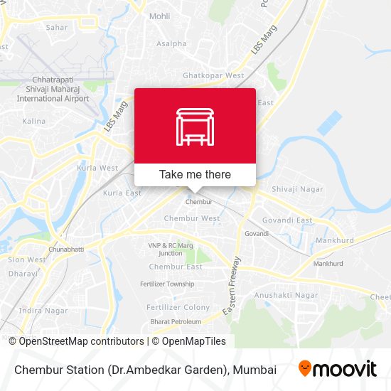 Chembur Station (Dr.Ambedkar Garden) map