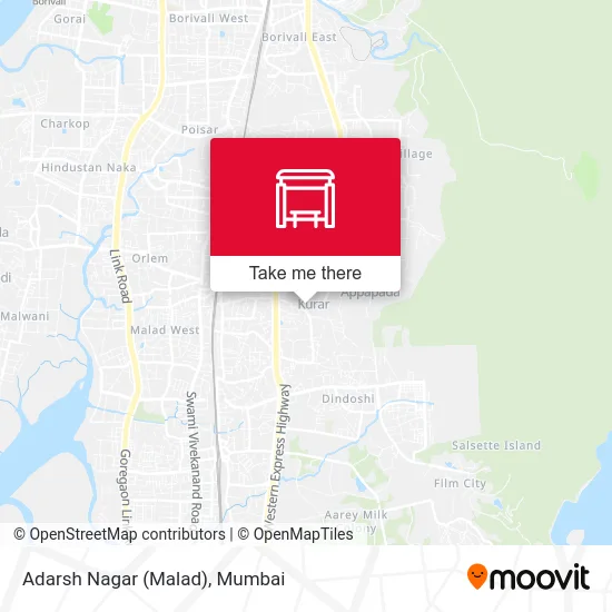 Adarsh Nagar (Malad) map