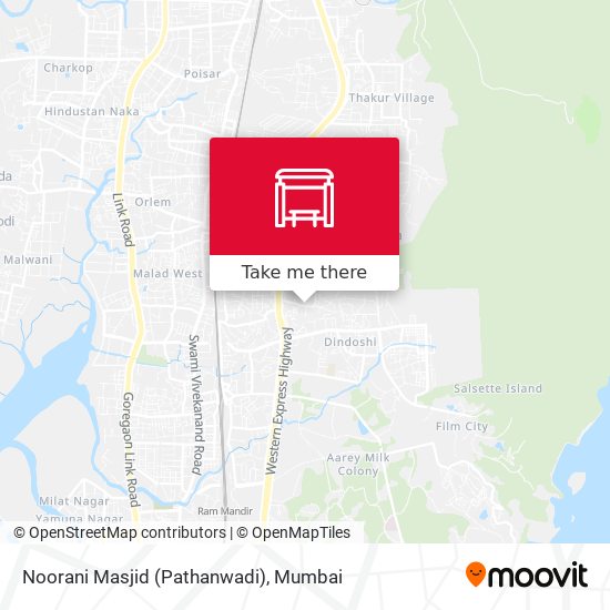 Noorani Masjid (Pathanwadi) map