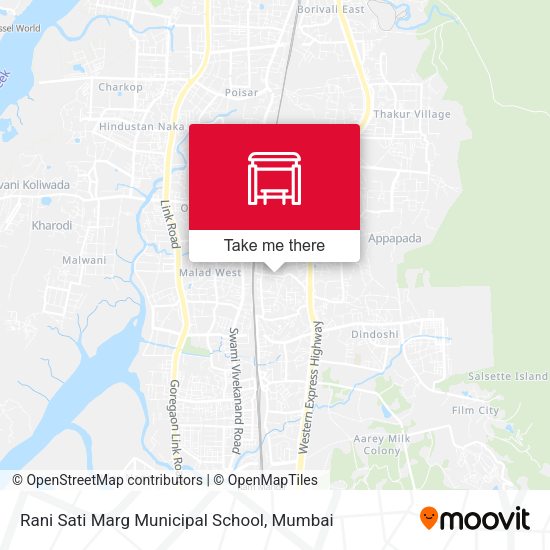 Rani Sati Marg Municipal School map