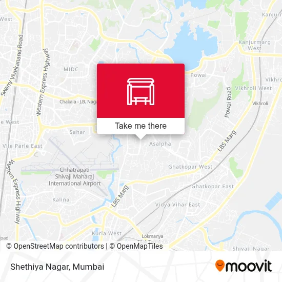 Shethiya Nagar map