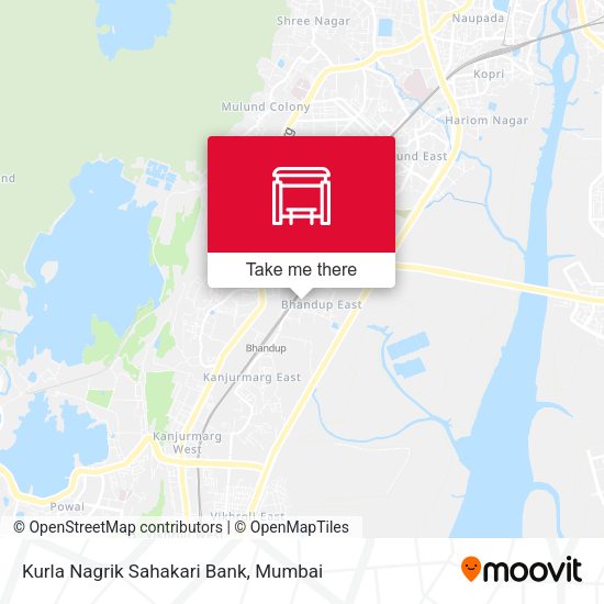 Kurla Nagrik Sahakari Bank map