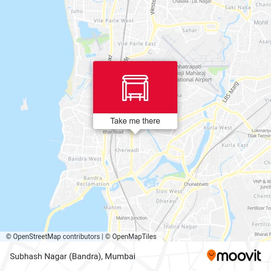 Subhash Nagar (Bandra) map